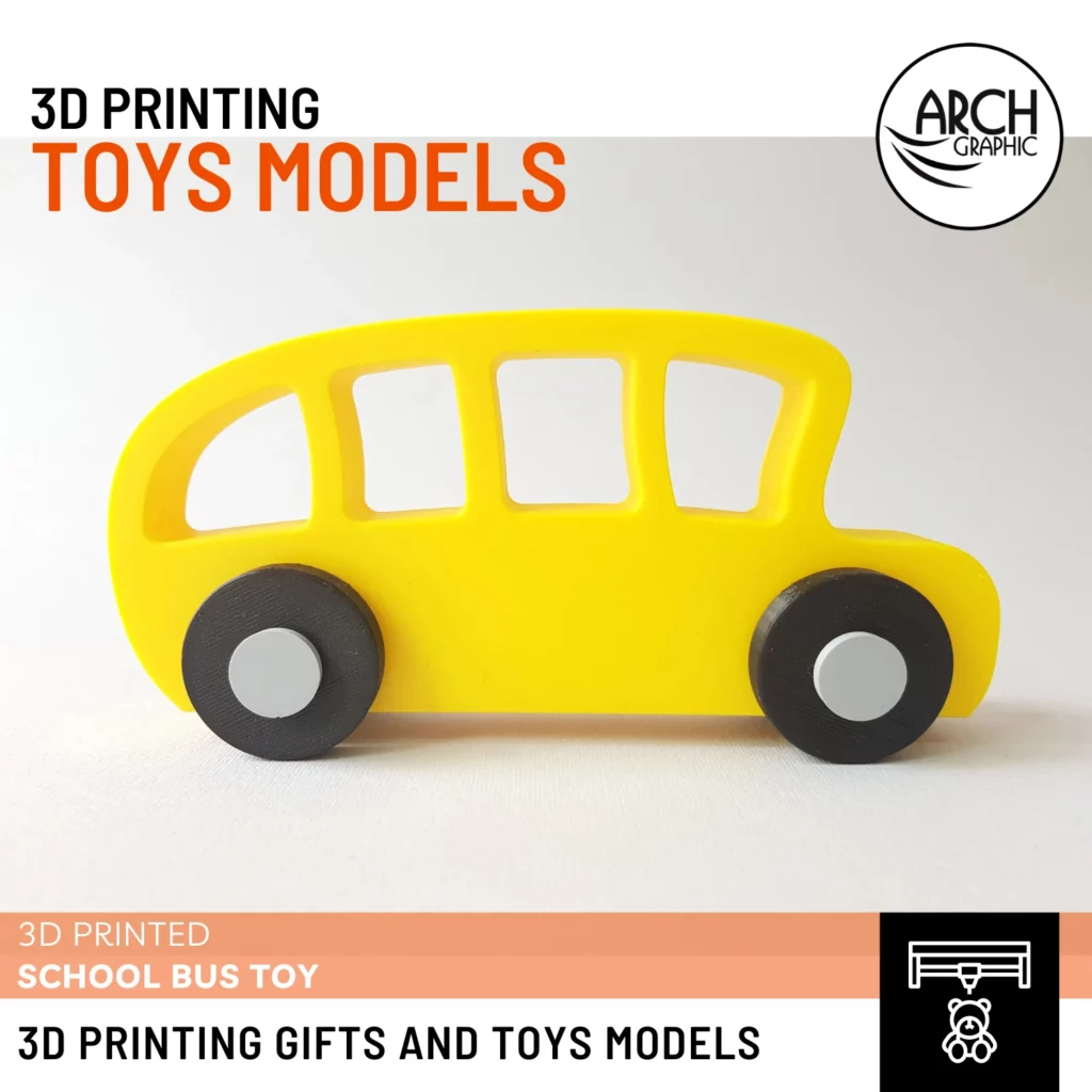 3D Printing School Bus Toy