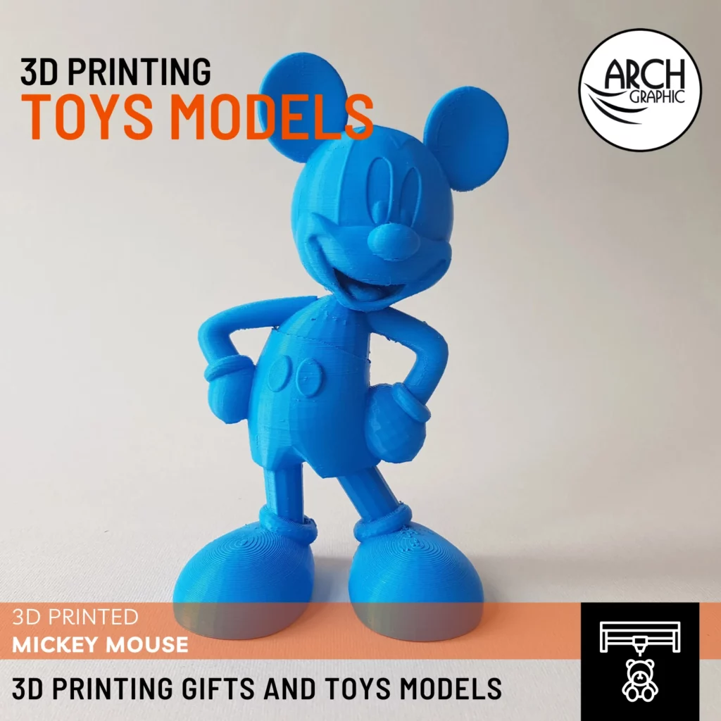 3D Printing Mickey Mouse