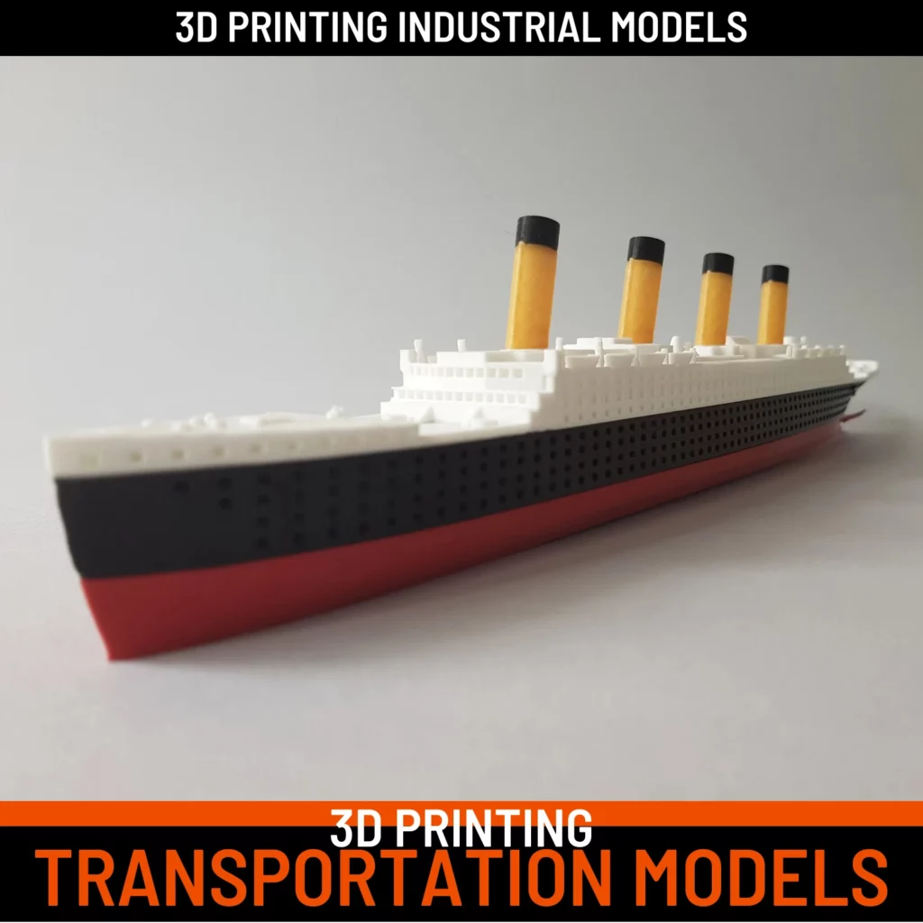 3d printing transportation models
