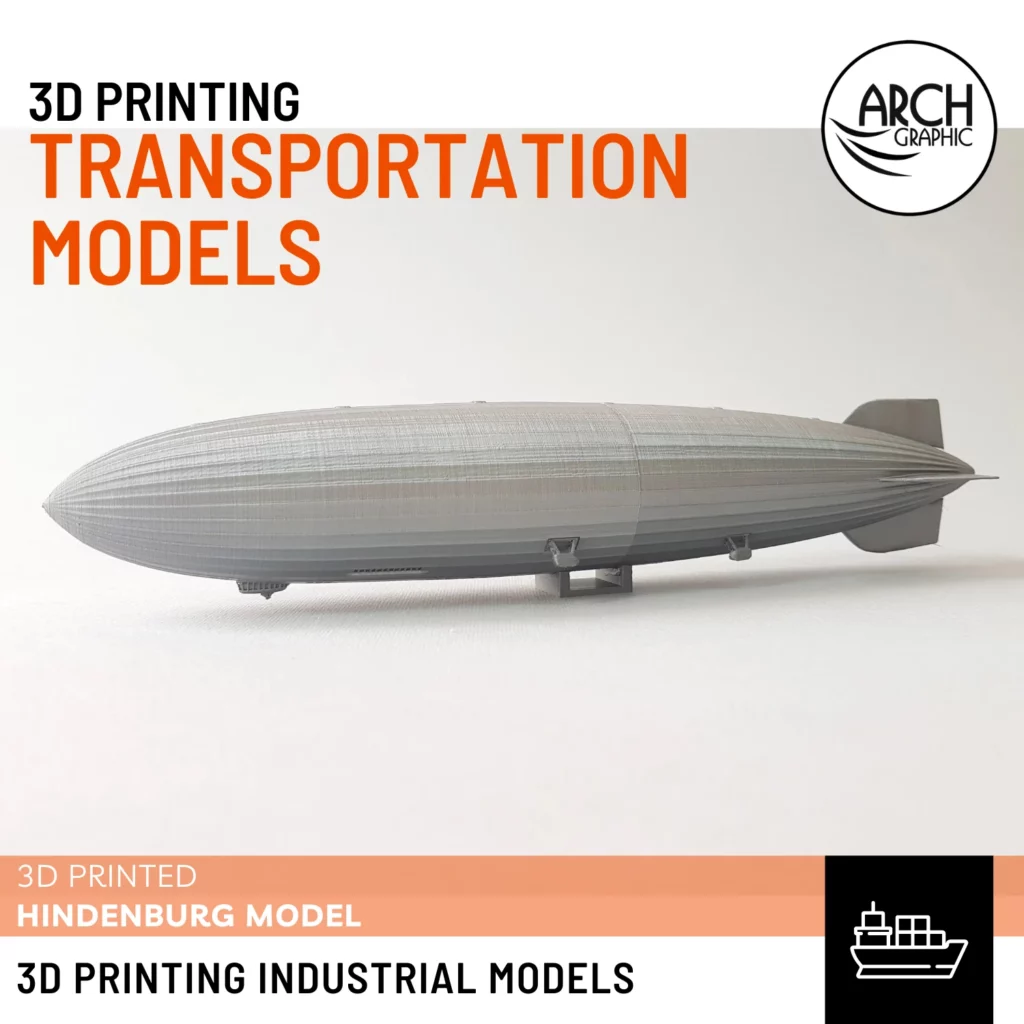 3D Printed Hindenburg Model