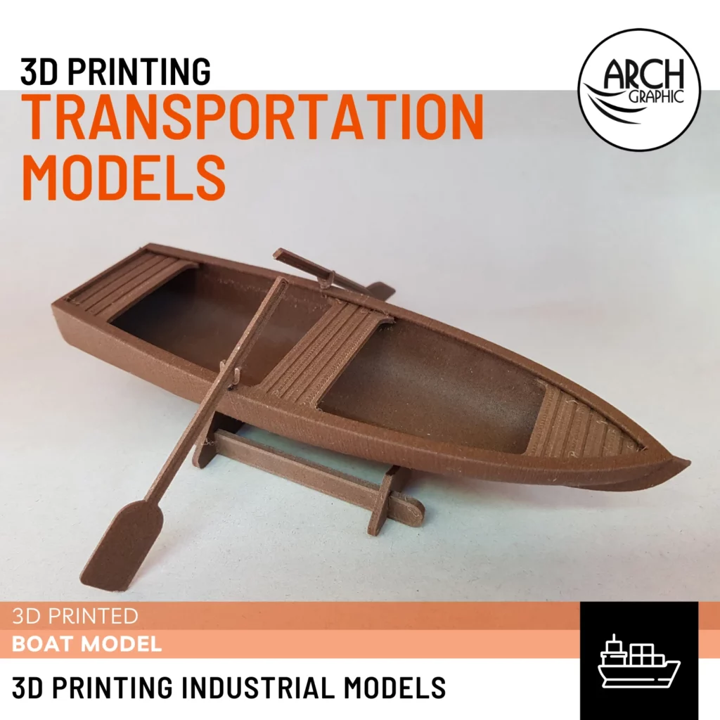 3D Printed Boat Model