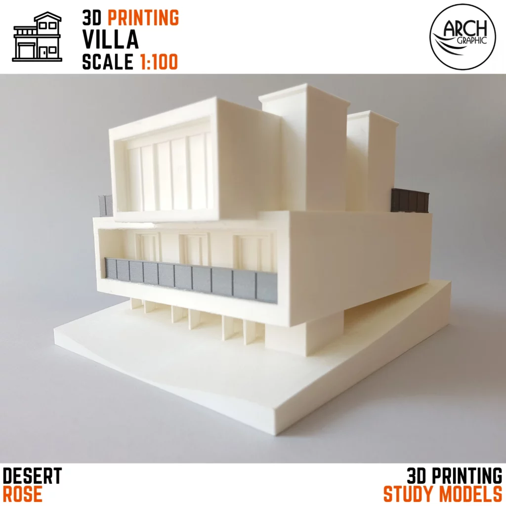3D Print Desert Rose Villa