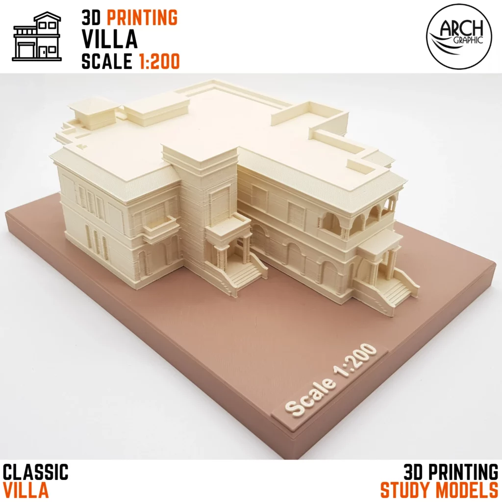 3D Print Villa Study Models
