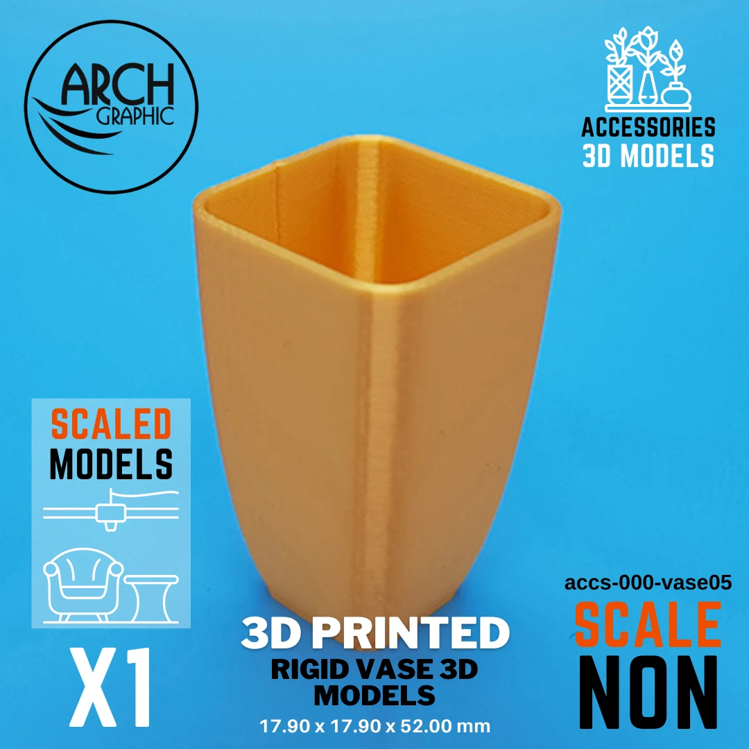 Best 3D Printing Company in UAE Provides Rigid Vase Model