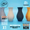 3D printed Desert vase 3d models non-scale