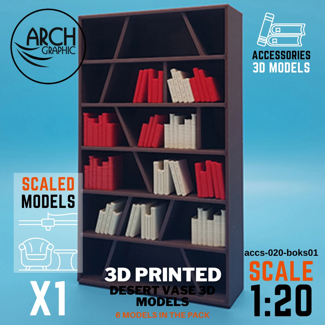 Best Quality 3D Printed Models for Interior scaled models for books in UAE