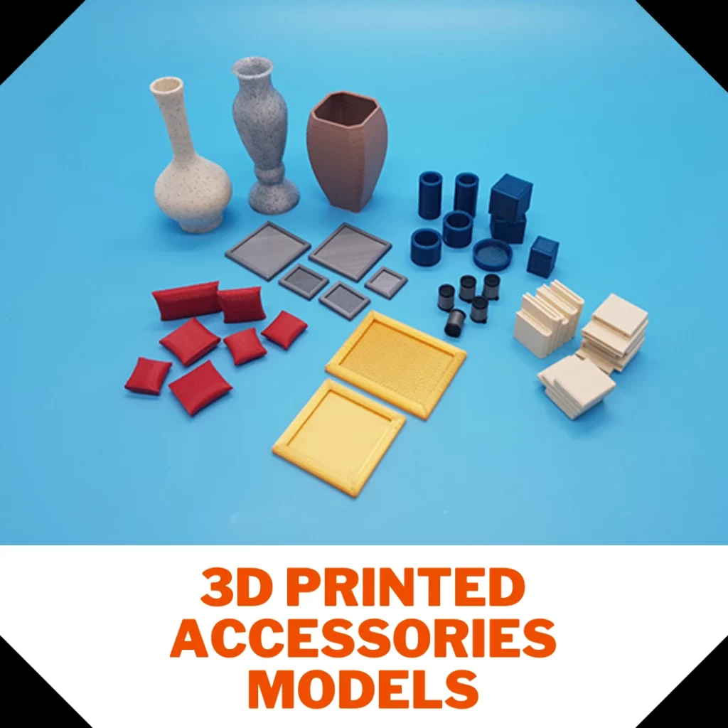 3D Printed accessories models