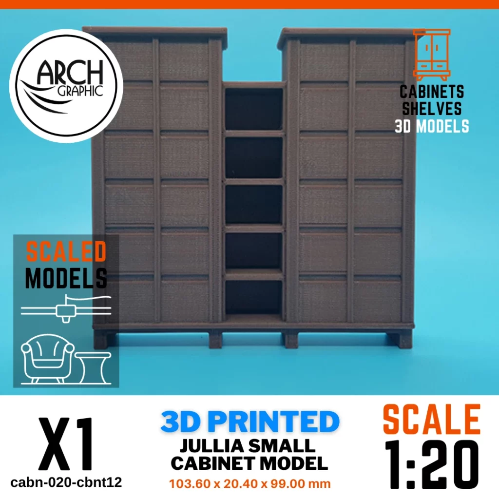 Best Online 3D Printing Center in UAE for 3D print scale Furniture scale 1:20 using best 3D Printers in UAE for Engineers