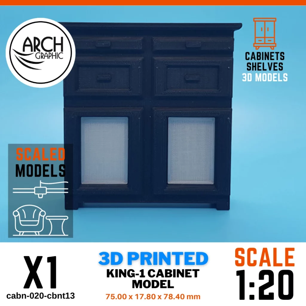Best Online 3D Printing Service Company for Models scale 1:20 Cabinet to use for Best 3D House Printing in Sharjah