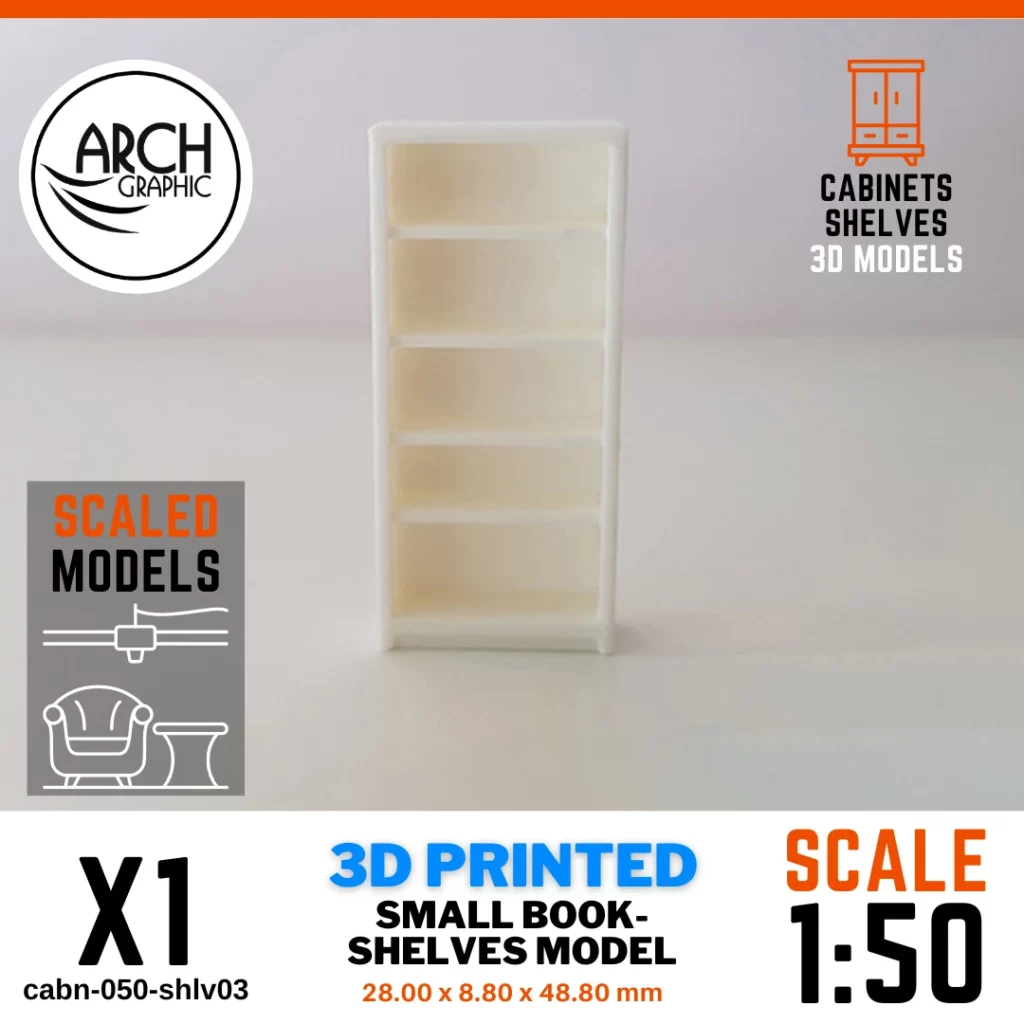 Best 3D Printing Company in Alain and Sharjah for Models and Interior Cabinet Scaled Models 1:50