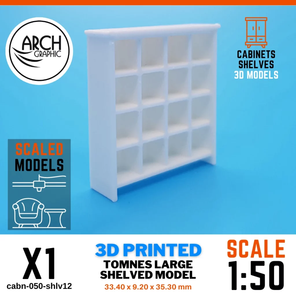 Best 3D Print Shop Hub UAE for making 3D scale Shelves Models in UAE