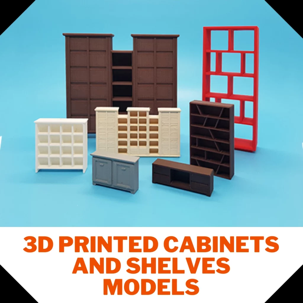 3d print Cabinets and Shelves models in UAE