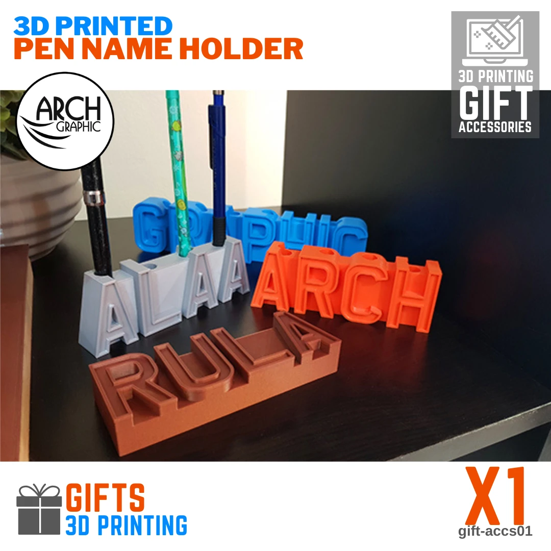 3D Printing Gifts in UAE for Pen Holder by Best FDM 3D Printers in Dubai