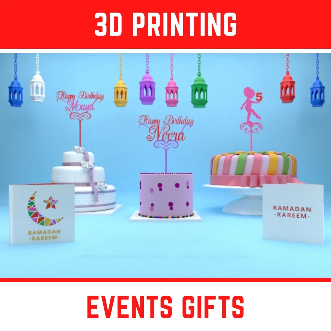3D Printing Events Gifts Models