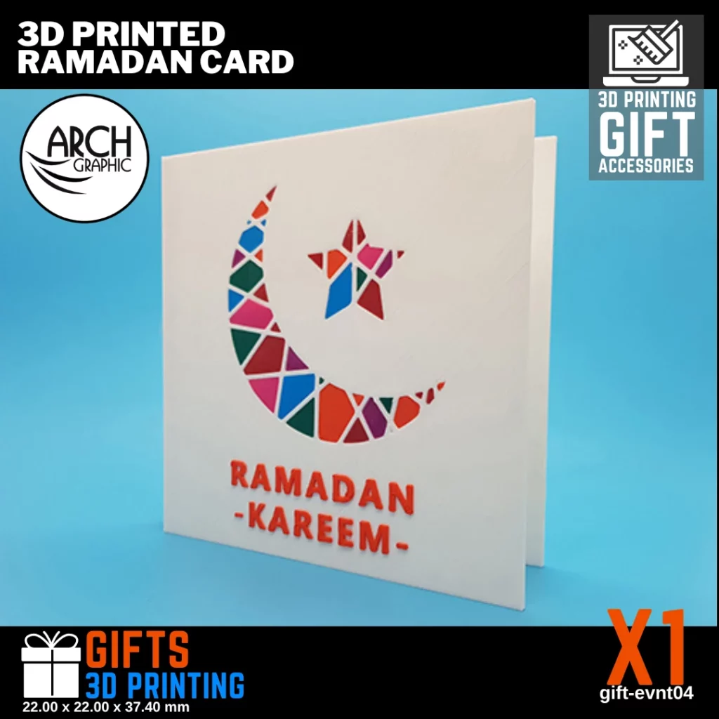3D Printing Ramadan Card