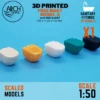 3D printed free bidet model-5 scale 1:50