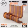 3D printed organic sofa small model scale 1:50