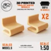 3D printed cantilever sofas models scale 1:50