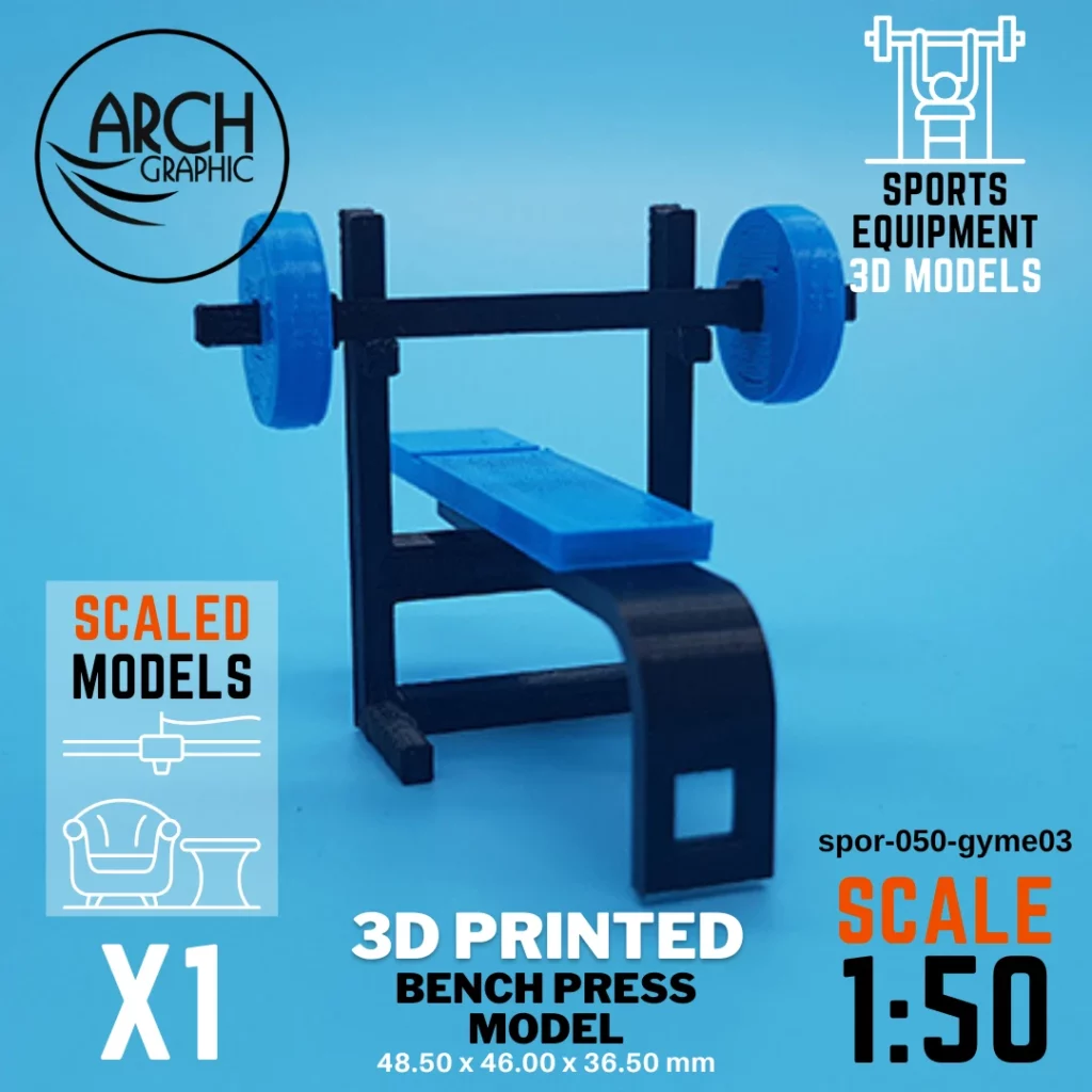 Bench Press Model, 1:50