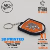3d printed netherlands football keychain