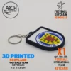 3d printed scotland football keychain
