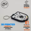 3d printed germany football keychain