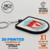 3d printed liverpool fc keychain