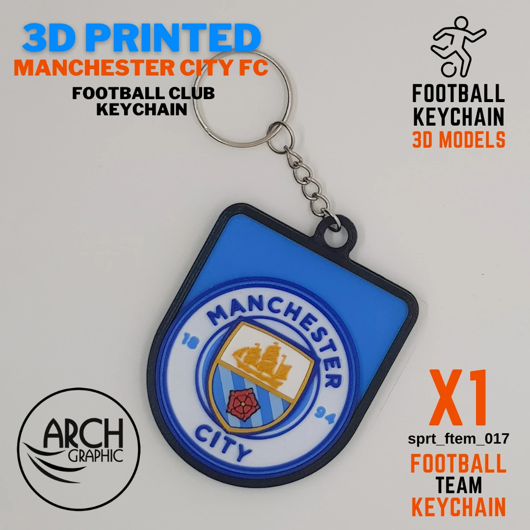 3d printing manchester city football