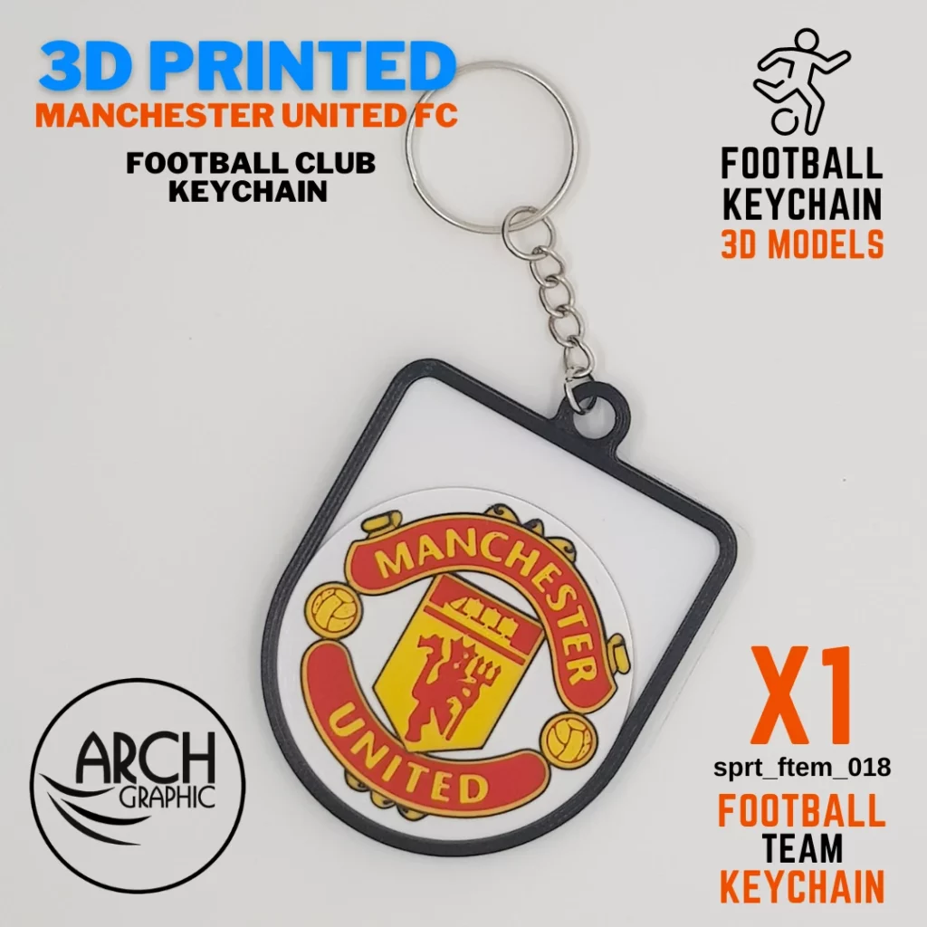 3d printing manchester united football