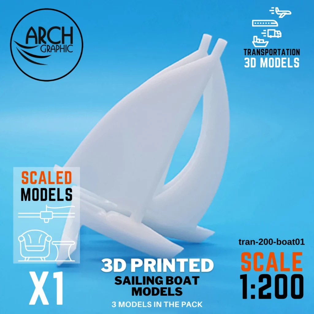 Best Price 3D Models for Sailing Boats in UAE using Best Resin 3D Printers in UAE
