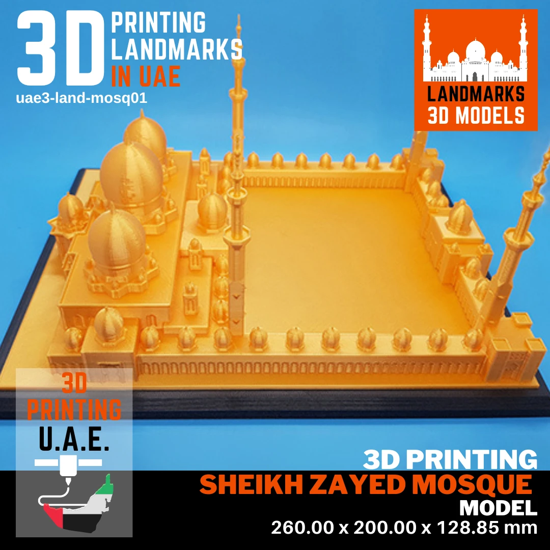3d printing sheikh Zayed mosque