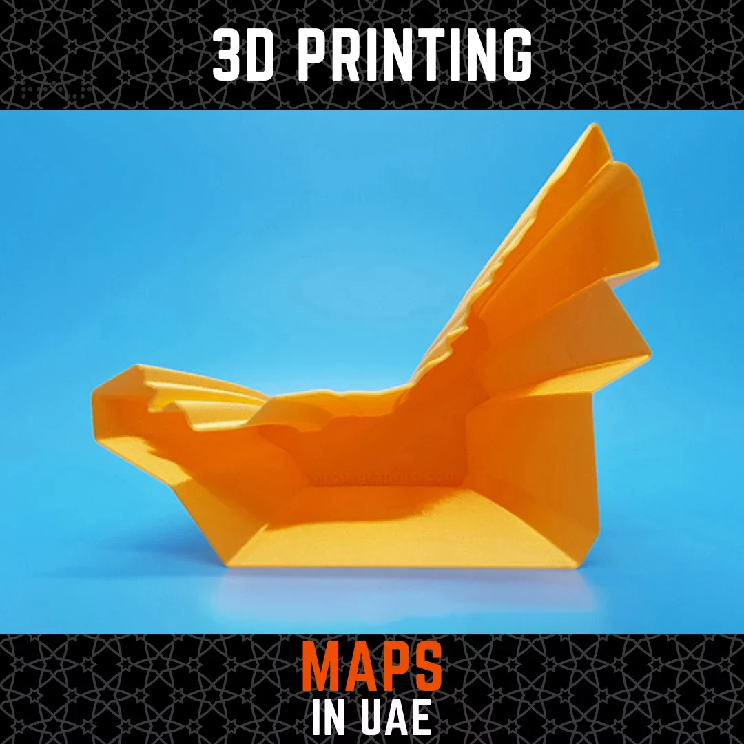 3D Printing Maps in UAE