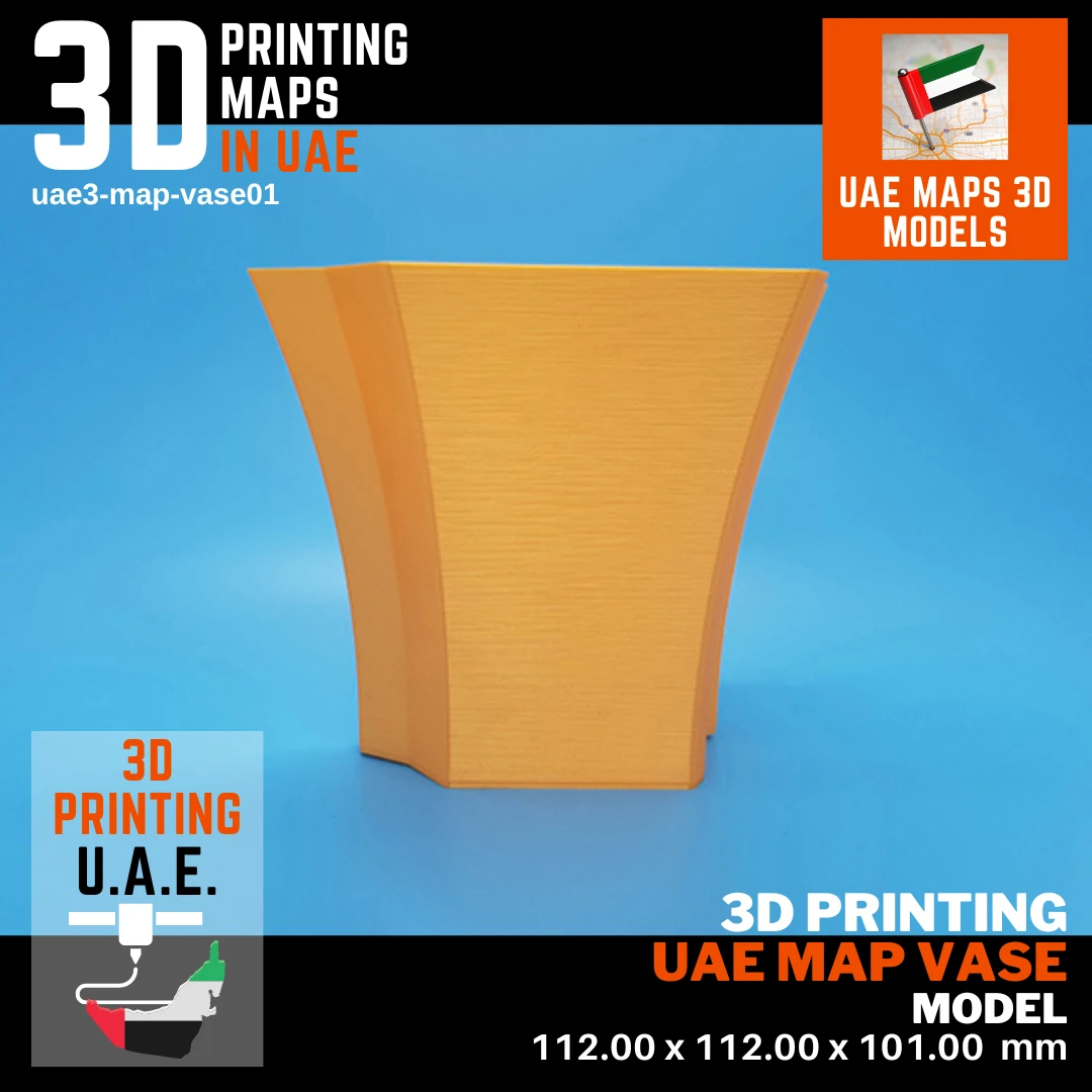 3d print UAE vase in UAE