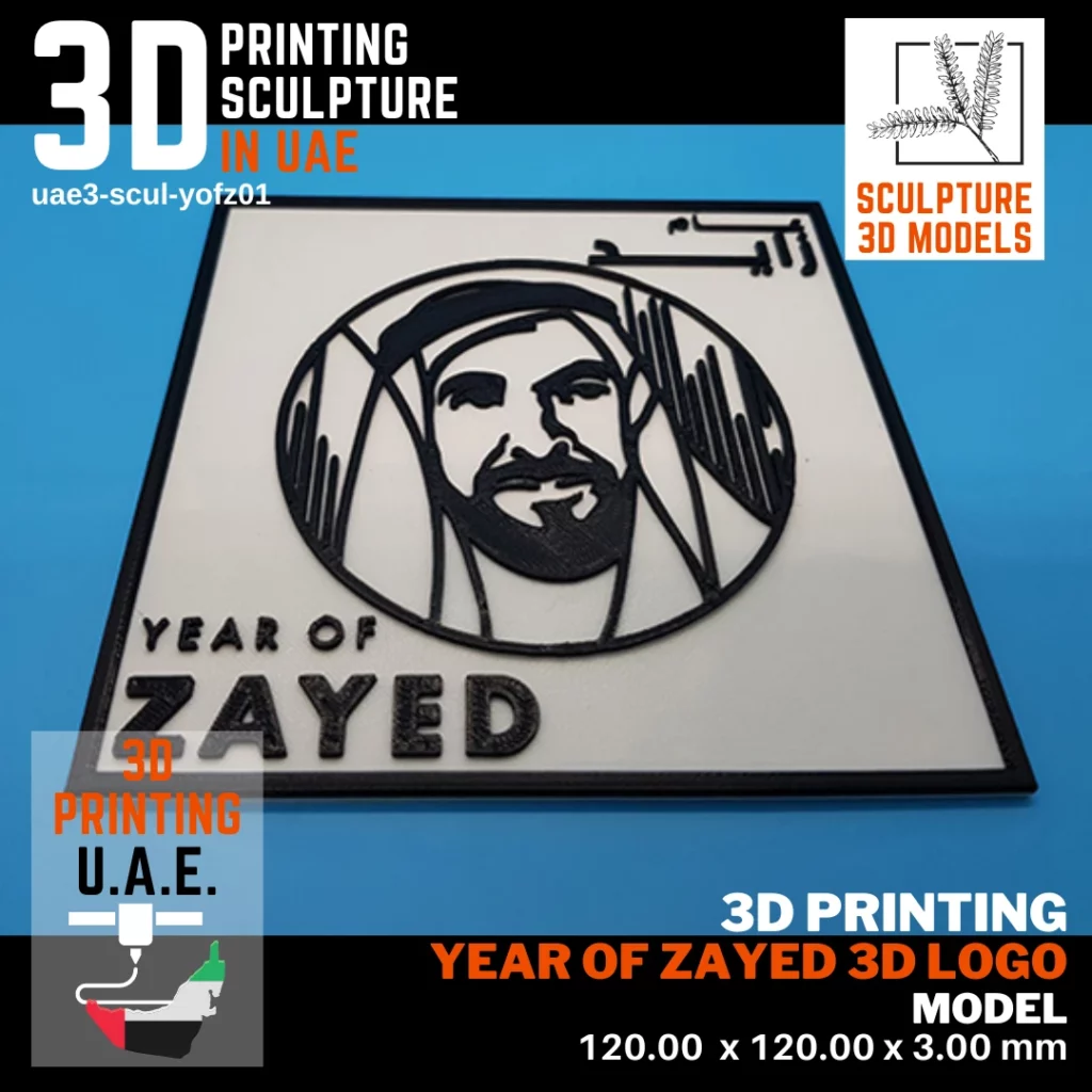 3d printing Year of Zayed in UAE