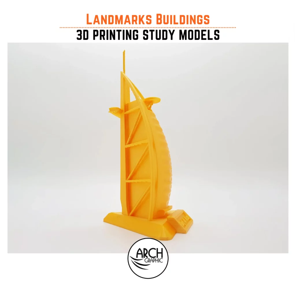 3D Printing Study Models for Landmarks Buildings