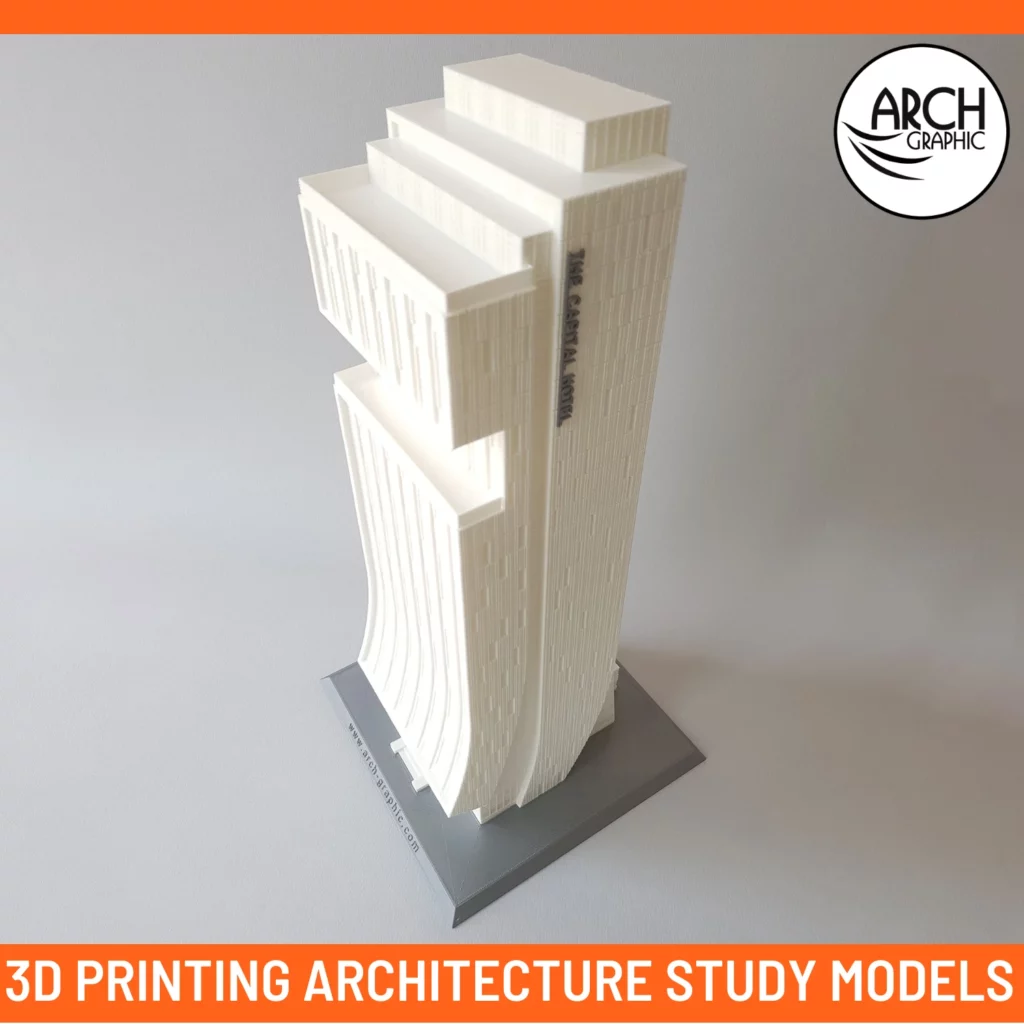 3d printing architecture study models in UAE