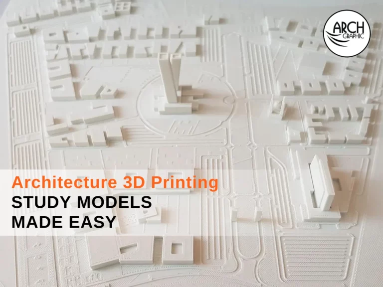 3d printing architecture study models in UAE