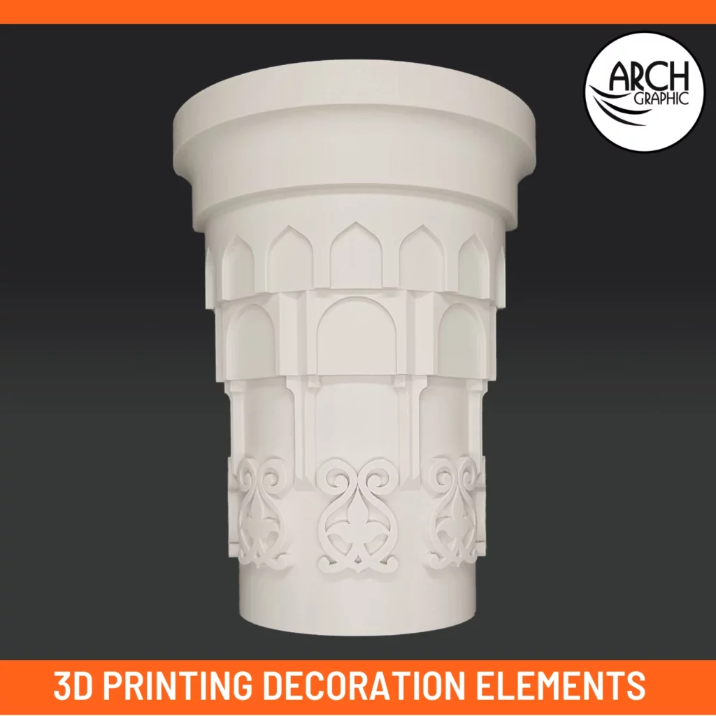 3d printing decoration elements