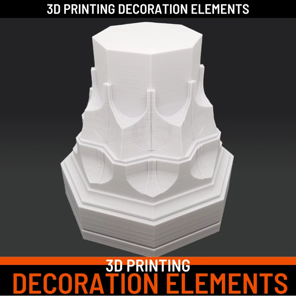 3d printing decoration elements in UAE
