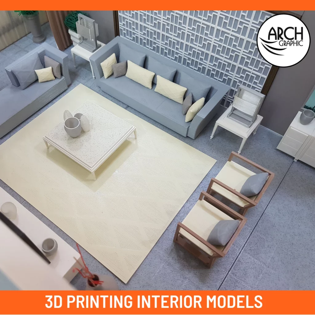 3d printing interior models in UAE