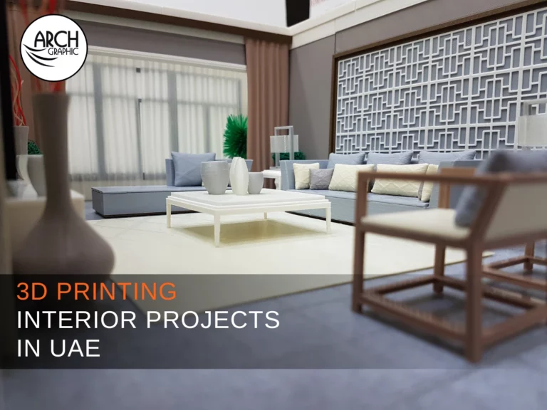 3d printing interior projects in uae