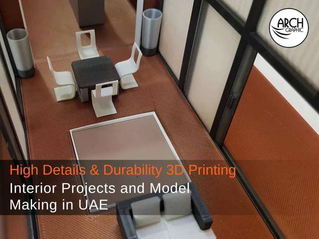 High Details and Durability 3d printing models in UAE