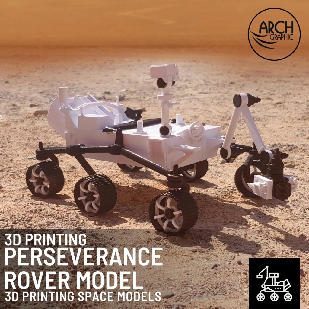 3d printing perseverance rover 2020