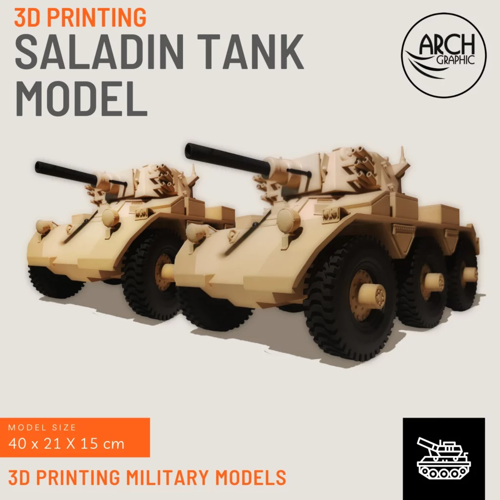 3d print military tank dubai