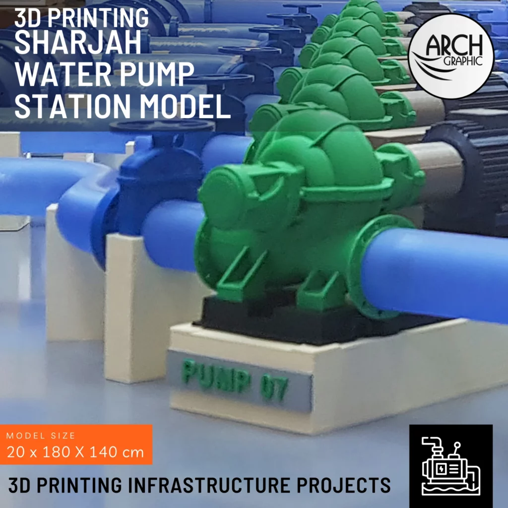 3D Print for Pump Station in Sharjah