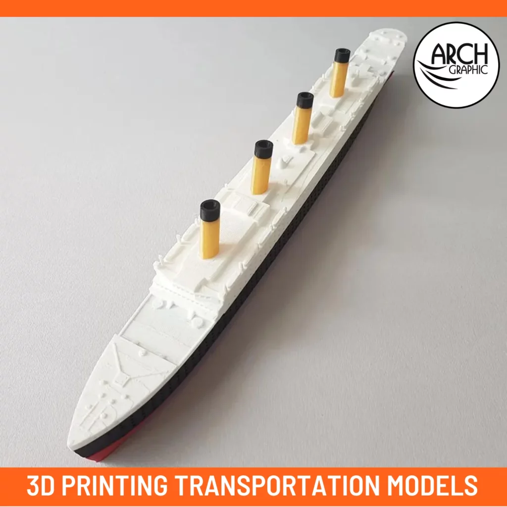3d printing transportation models