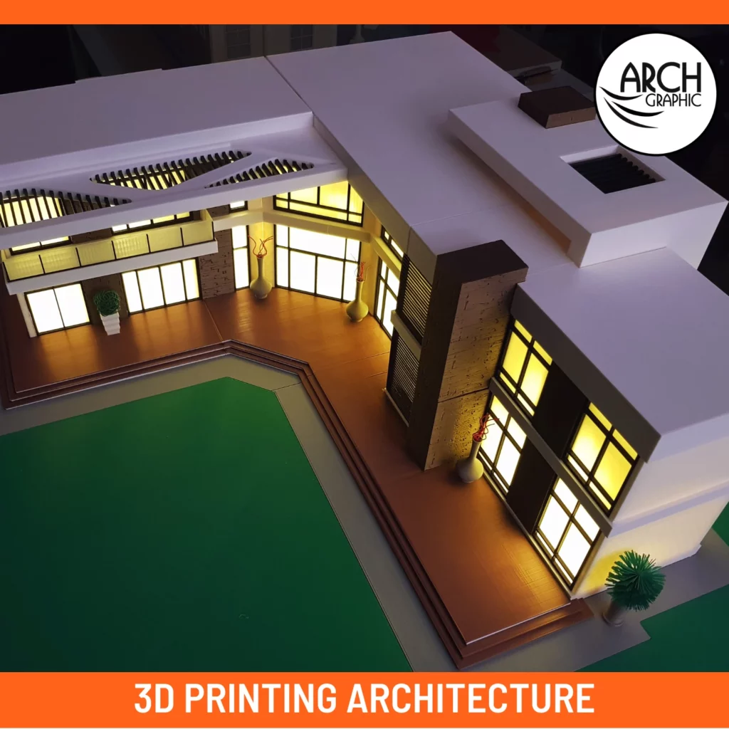 3d printing architecture models in UAE