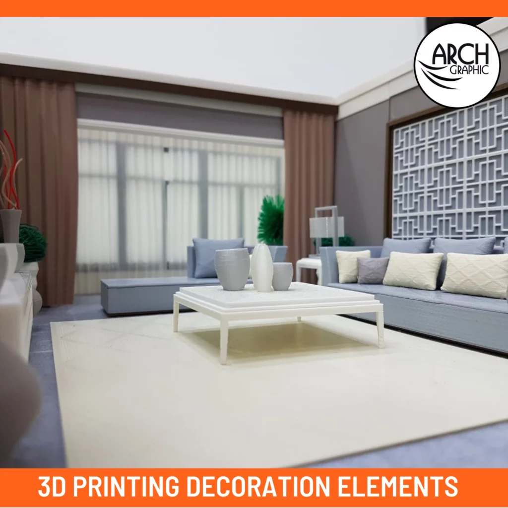 3d printing decoration models in UAE