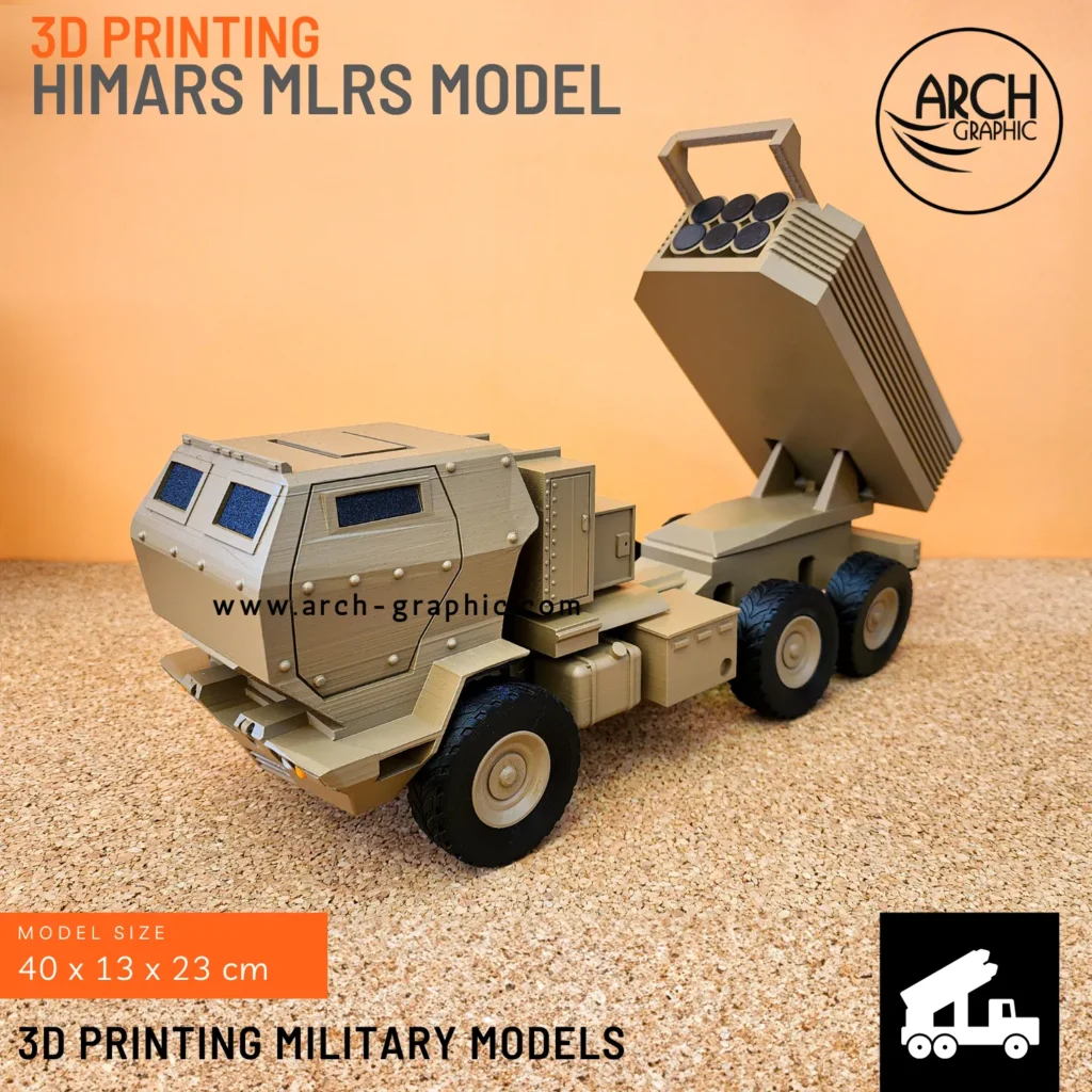 3D Printing Himars MLRS Model
