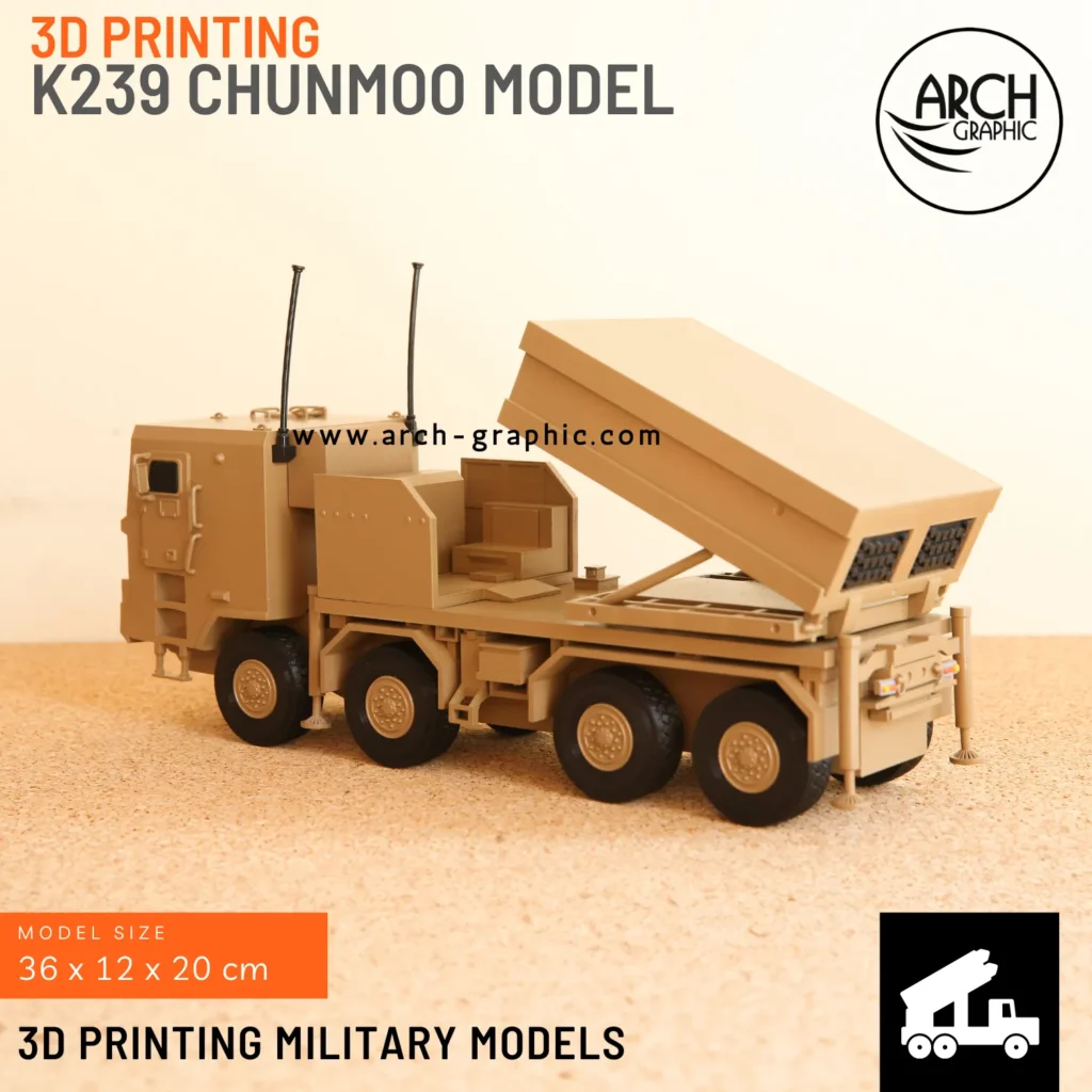 3d printing military models in UAE